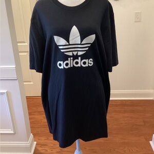 ADIDAS Black Mini Tee Dress